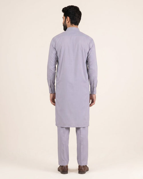 Ash Gray Kurta (Blended)