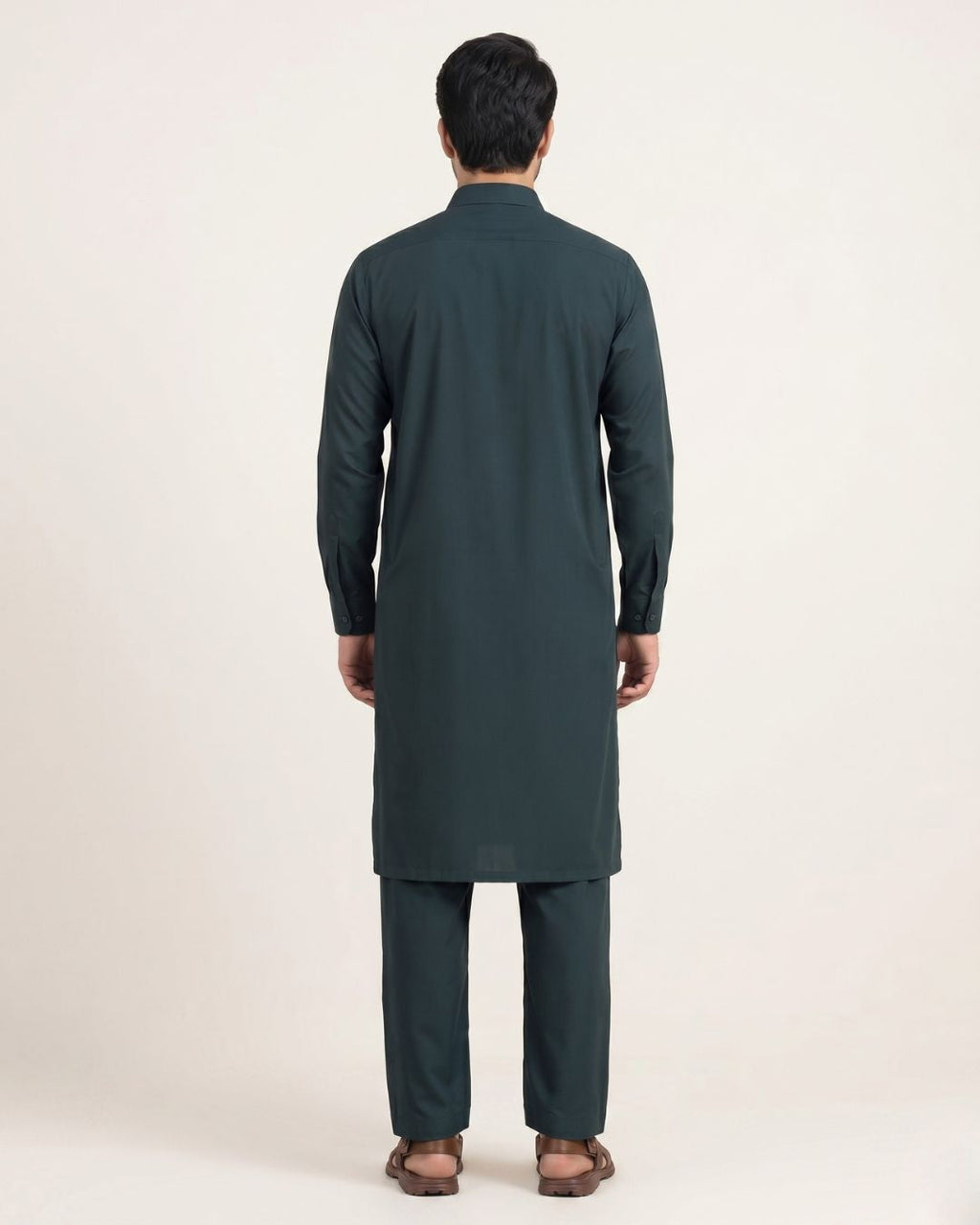 Dark Gray Kurta (Wash & Wear)