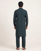 Dark Gray Kurta (Wash & Wear)