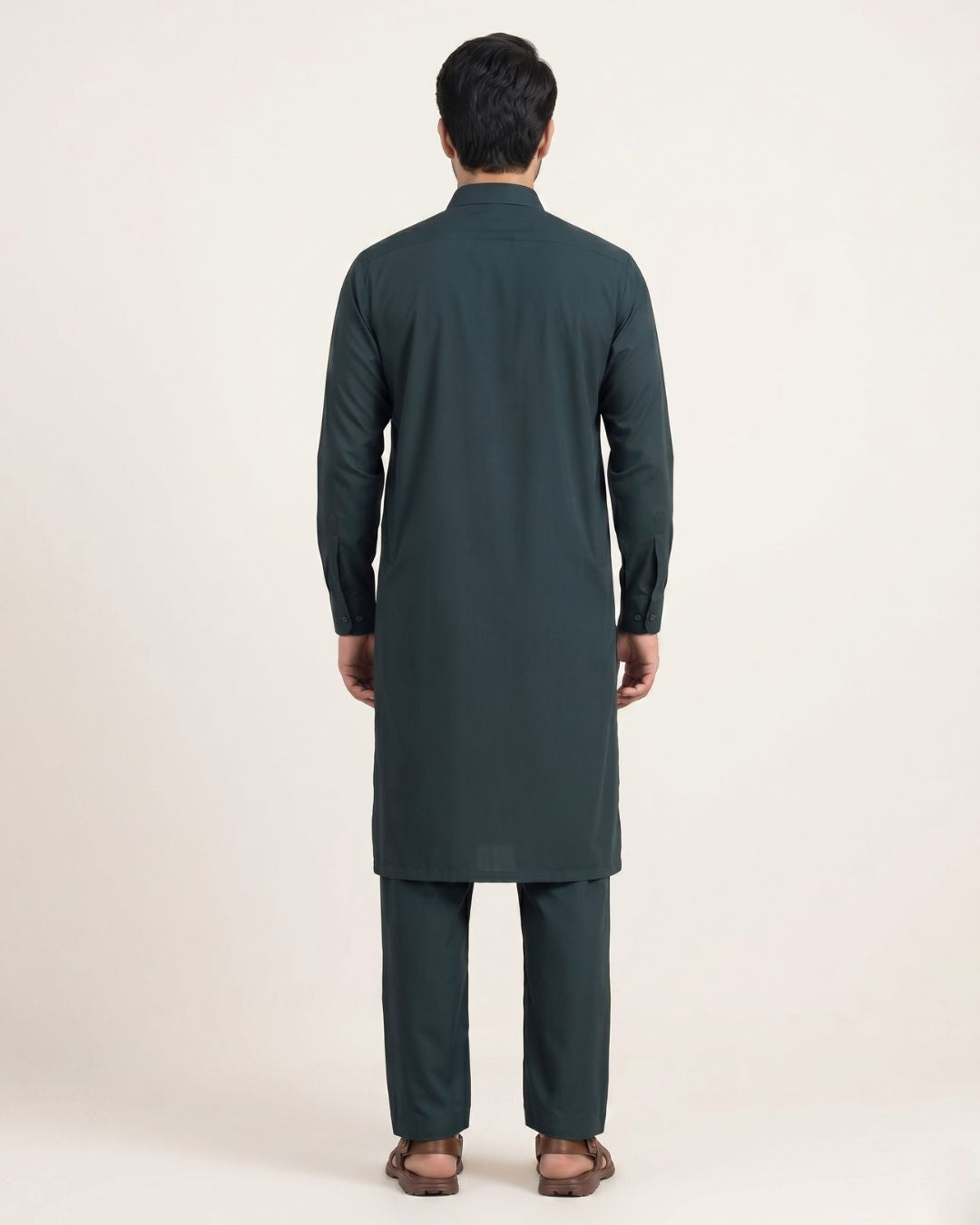 Dark Gray Kurta (Wash & Wear)